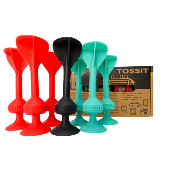 Tossit - Starter Pack - Rood-Turquoise - Partyspel afbeelding